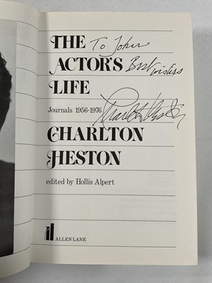 Lot 104 - A pair of autographed books about and signed...