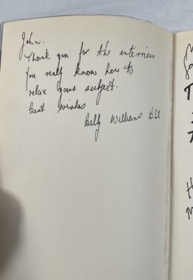 Lot 81 - A group of autographed books on...