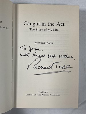 Lot 120 - ACTORS - A group of four autographed...