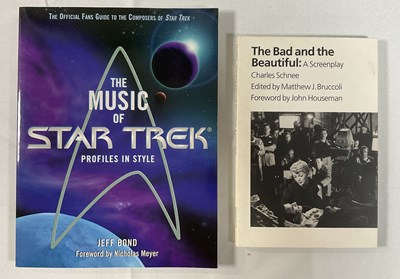 Lot 151 - MUSIC - A pair of books autographed by movie...