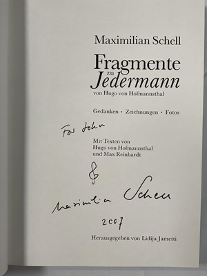 Lot 85 - A group of books autographed by movie...