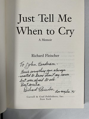Lot 85 - A group of books autographed by movie...