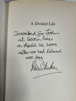 Lot 123 - ACTORS - A group of books autographed by...
