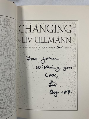 Lot 123 - ACTORS - A group of books autographed by...