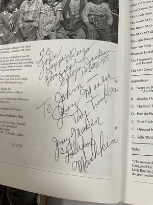 Lot 82 - A group of autographed books relating to...