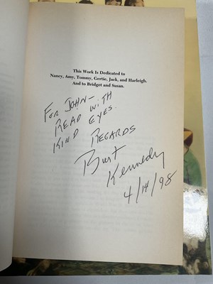 Lot 82 - A group of autographed books relating to...