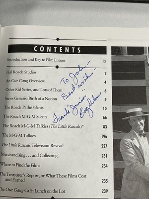 Lot 82 - A group of autographed books relating to...
