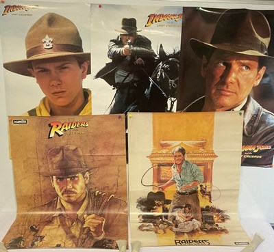 Lot 30 - A group of 5 1980s INDIANA JONES commercial...
