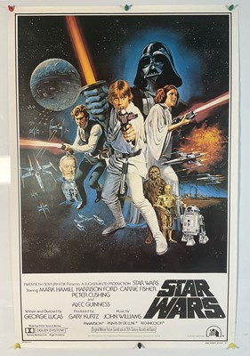 Lot 210 - A 1993 German commercial poster for STAR WARS...