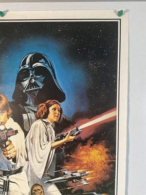 Lot 210 - A 1993 German commercial poster for STAR WARS...