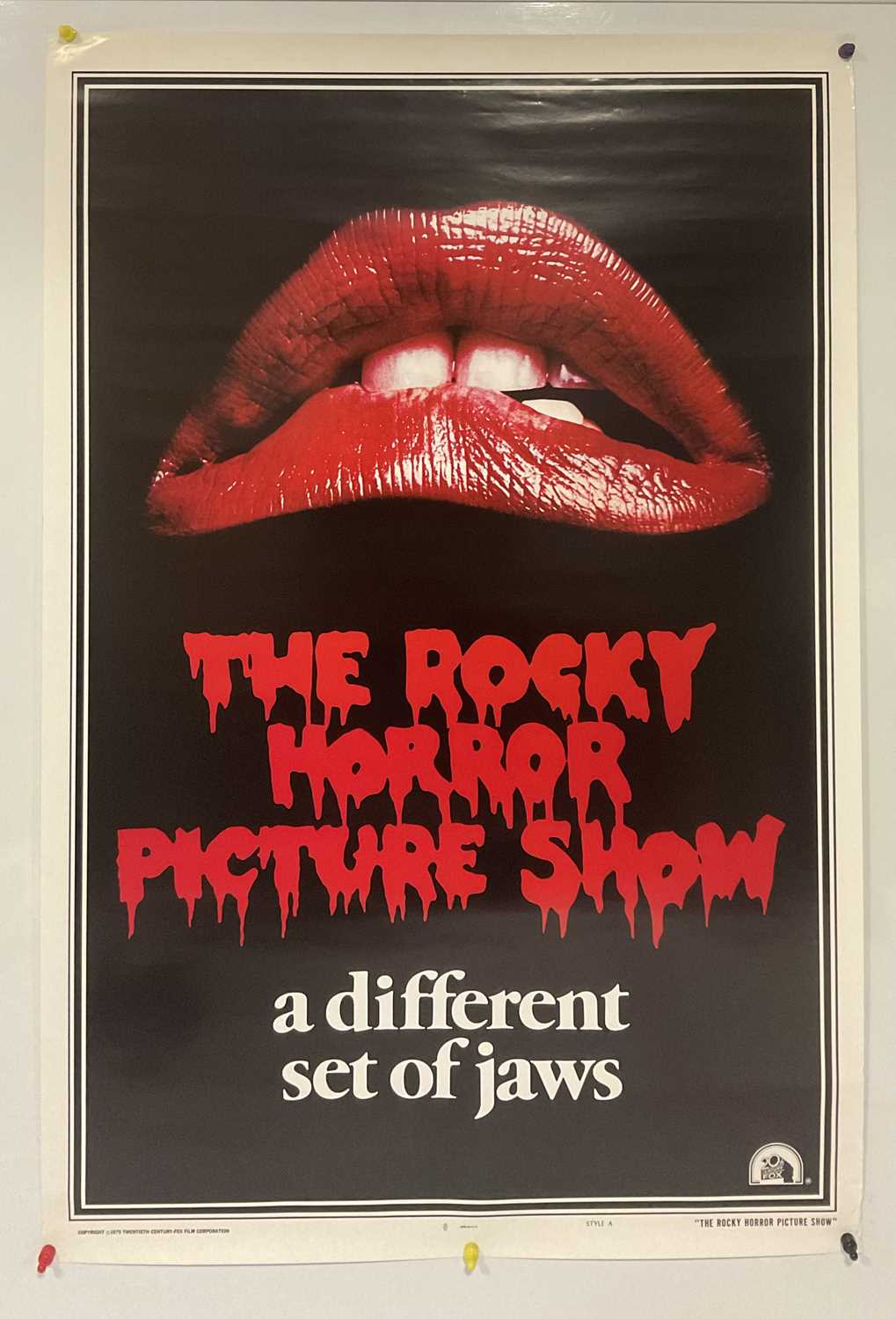 Lot 232 - A one-sheet commercial poster for THE ROCKY