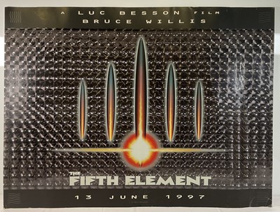 Lot 144 - THE FIFTH ELEMENT (1997) UK Quad film poster,...