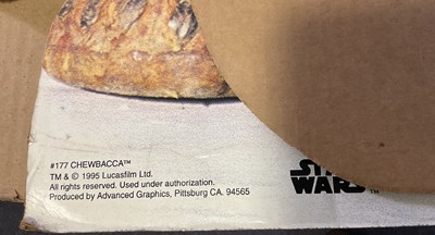 Lot 204 - A group of STAR WARS, cardboard character...