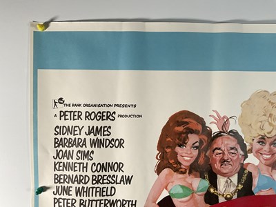 Lot 26 - CARRY ON GIRLS (1973) UK Quad film poster,...