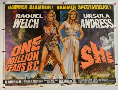 Lot 52 - ONE MILLION YEARS B.C. / SHE (1969)...