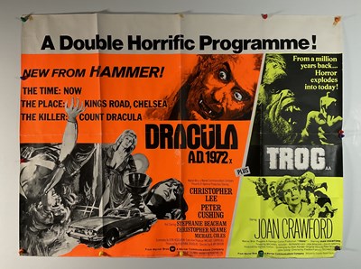 Lot 164 - DRACULA A.D. 1972 / TROG (1972) Double-Bill UK...