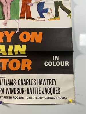 Lot 13 - CARRY ON AGAIN DOCTOR (1969) UK One-Sheet...