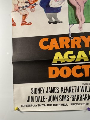 Lot 13 - CARRY ON AGAIN DOCTOR (1969) UK One-Sheet...
