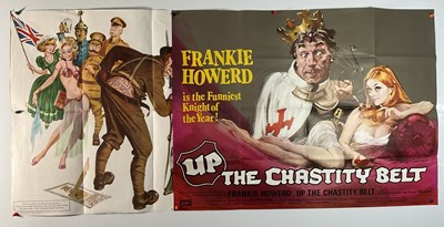 Lot 18 - UP THE CHASTITY BELT (1971) and UP THE FRONT...