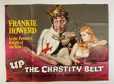 Lot 18 - UP THE CHASTITY BELT (1971) and UP THE FRONT...