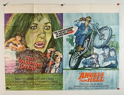 Lot 195 - THE VAMPIRE LOVERS / ANGELS FROM HELL (1970)...