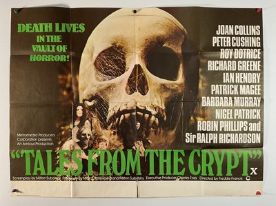 Lot 186 - TALES FROM THE CRYPT (1972) UK Quad film...