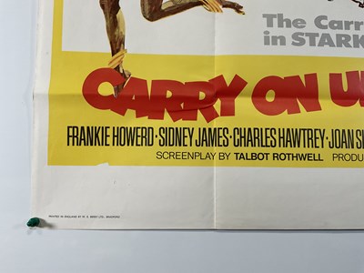 Lot 23 - CARRY ON UP THE JUNGLE (1970) UK Quad film...