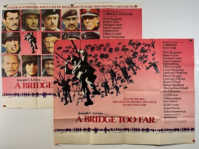 Lot 82 - A BRIDGE TOO FAR (1977) UK Quad Style A and...