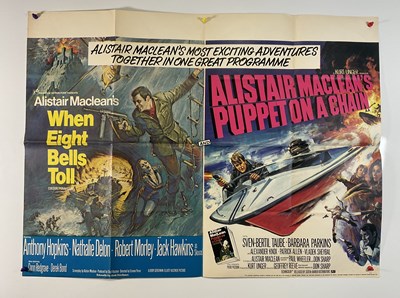 Lot 43 - ALISTAIR MACLEAN - A group of 3 UK Quad movie...