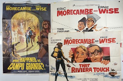 Lot 12 - A trio of Morecambe and Wise movie posters to...