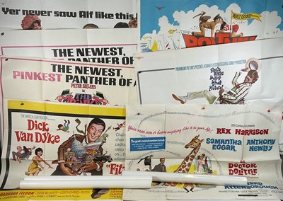 Lot 20 - A group of comedy / family folded and rolled...