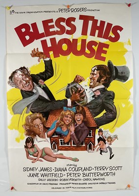 Lot 19 - A group of British comedy movie posters...