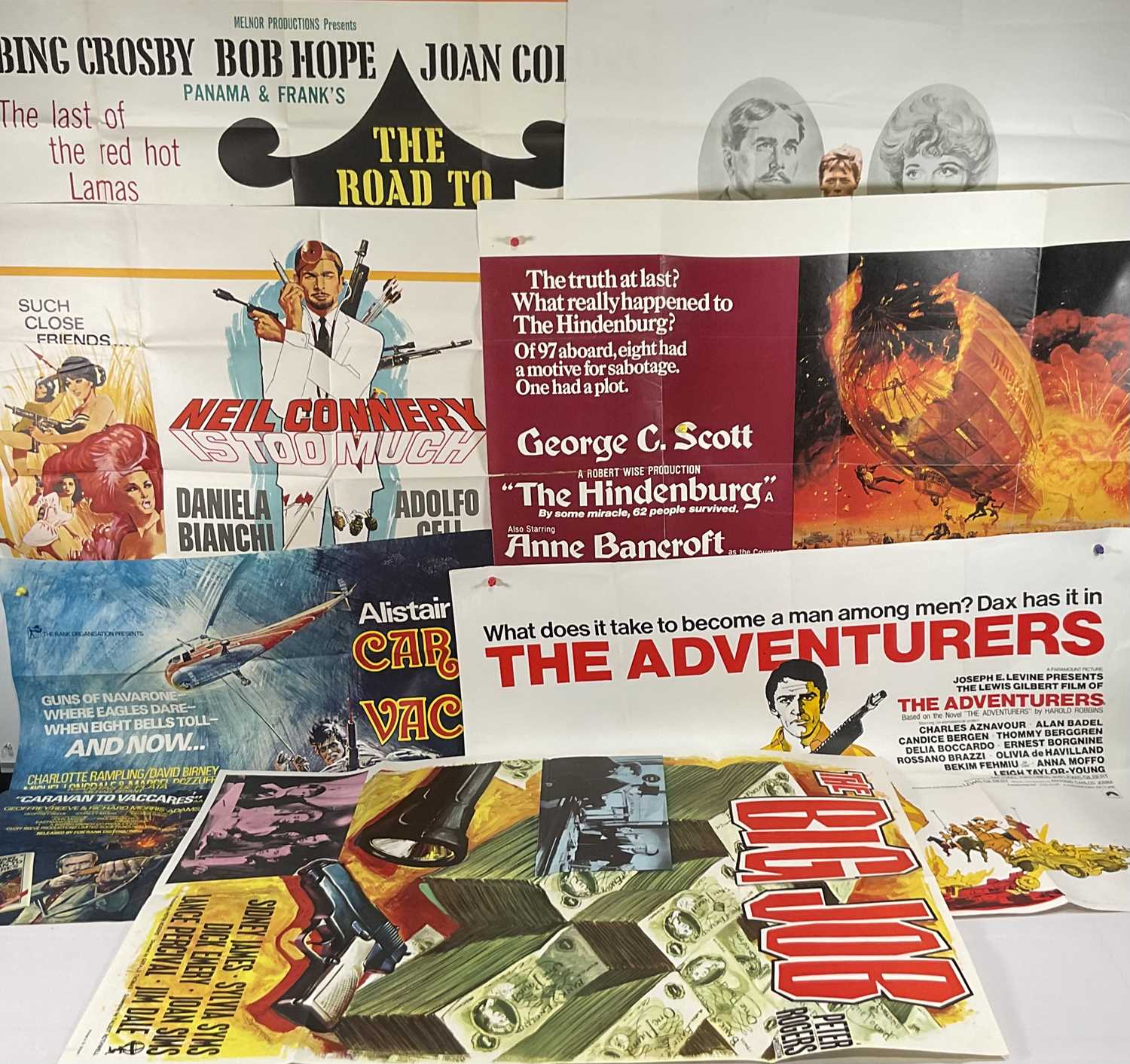 Lot 32 - A group of Action / Adventure movie posters...