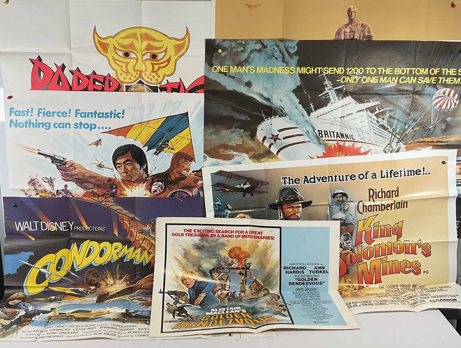 Lot 31 - A group of Action / Adventure movie posters...