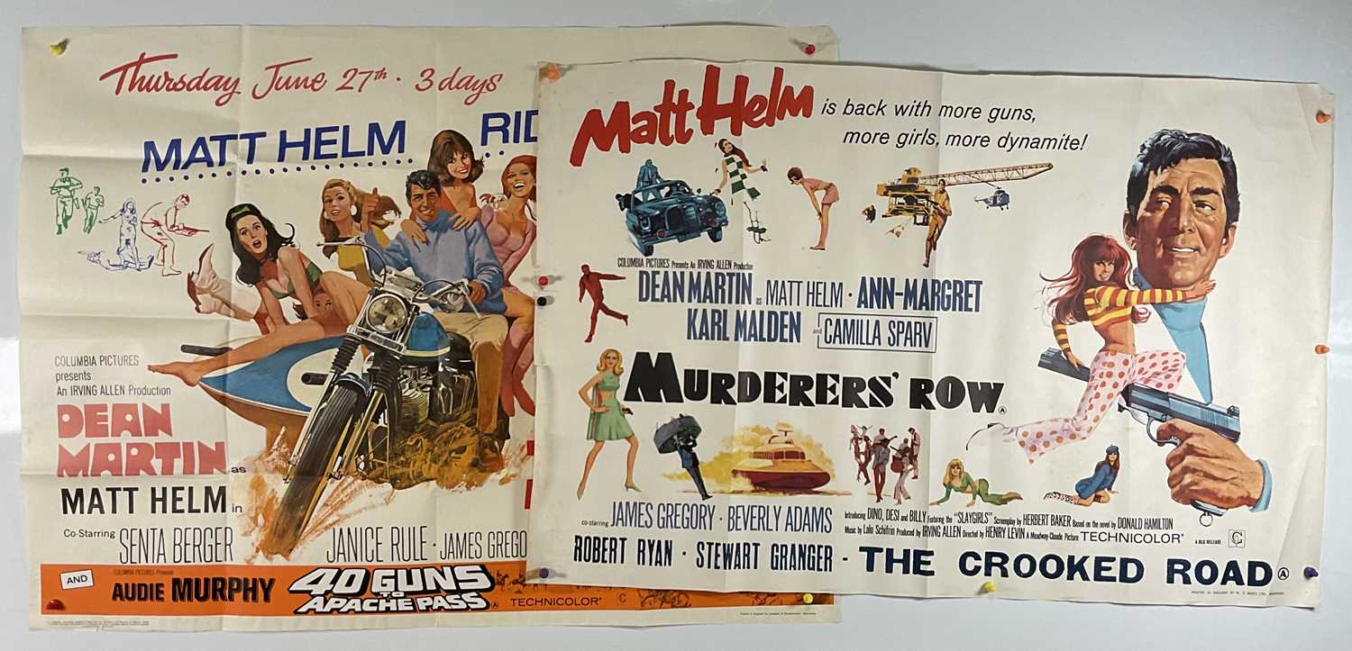 Lot 33 - A pair of film posters comprising MURDERERS'...