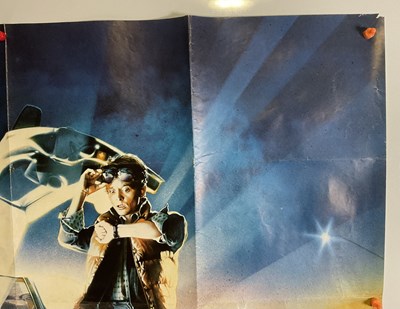 Lot 130 - BACK TO THE FUTURE (1985) UK Quad film poster,...