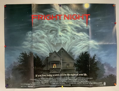 Lot 159 - A trio of 1980s Horror UK Quad film posters to...