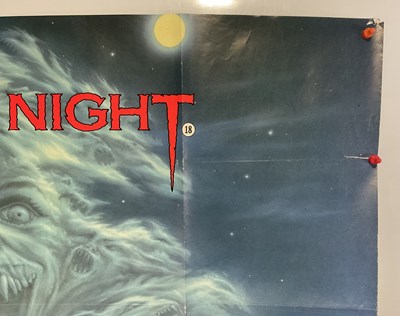Lot 159 - A trio of 1980s Horror UK Quad film posters to...