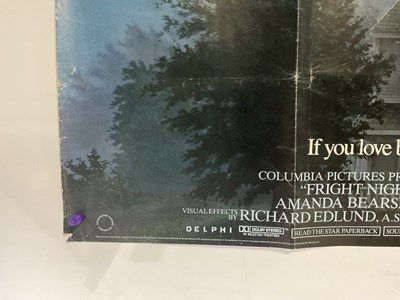 Lot 159 - A trio of 1980s Horror UK Quad film posters to...