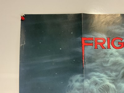 Lot 159 - A trio of 1980s Horror UK Quad film posters to...