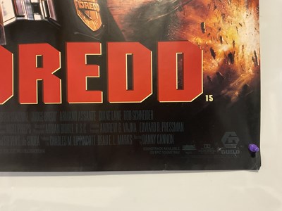 Lot 46 - JUDGE DREDD (1995) UK Quad film poster, comic...