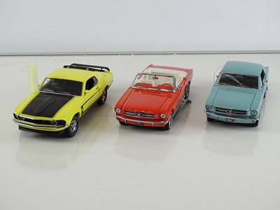 Lot 165 - A group of diecast cars in 1:24 Scale by...