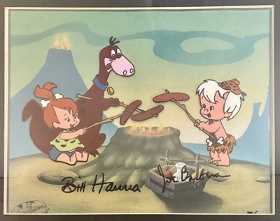 Lot 311 - A hand painted animation cel signed by...