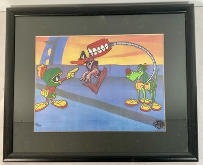 Lot 308 - A limited edition, hand painted animation cel...