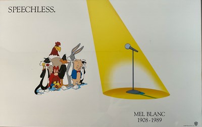 Lot 301 - A 1989 Warner Brothers lithograph...