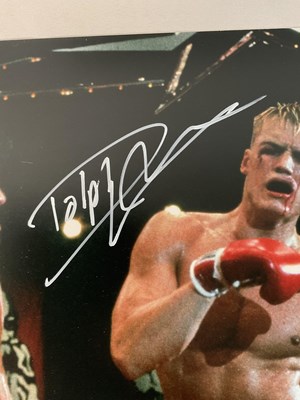 Lot 419 - A 16" x 20" photographic still from ROCKY IV...