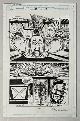 Lot 297 - Original Comic Book Artwork by LEE SULLIVAN...