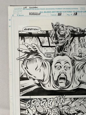 Lot 297 - Original Comic Book Artwork by LEE SULLIVAN...