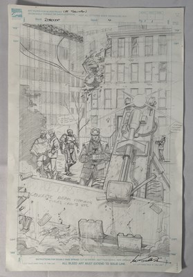 Lot 298 - Original Comic Book Artwork by LEE SULLIVAN...