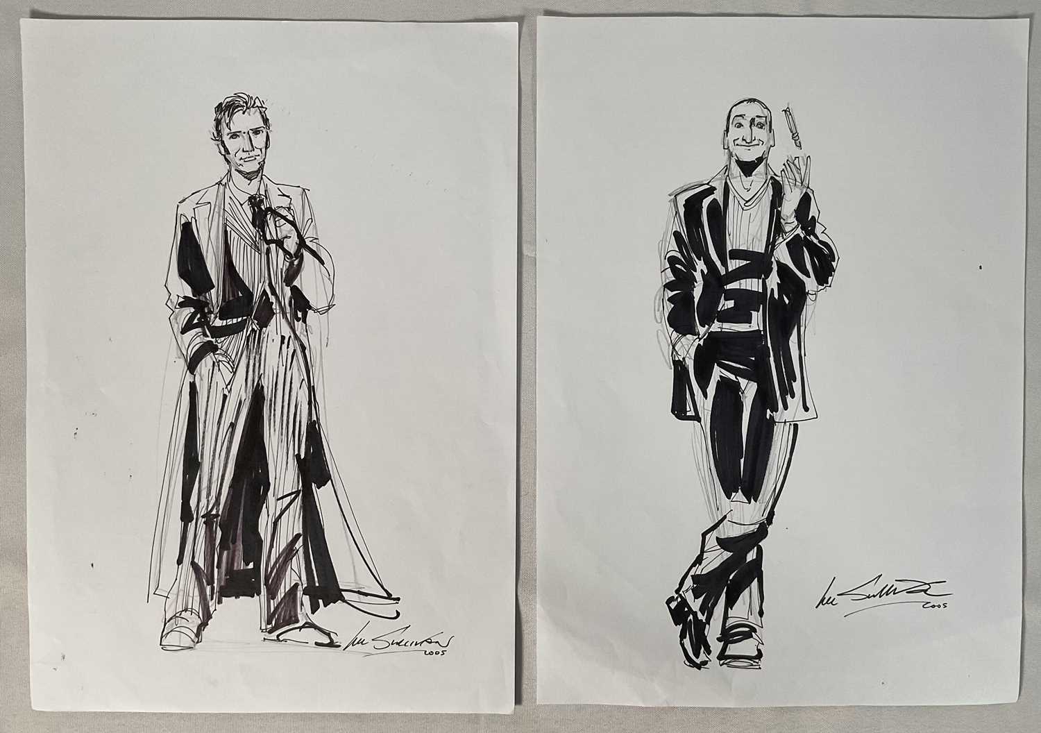 Lot 284 - Original Comic Book Artwork - A pair of...